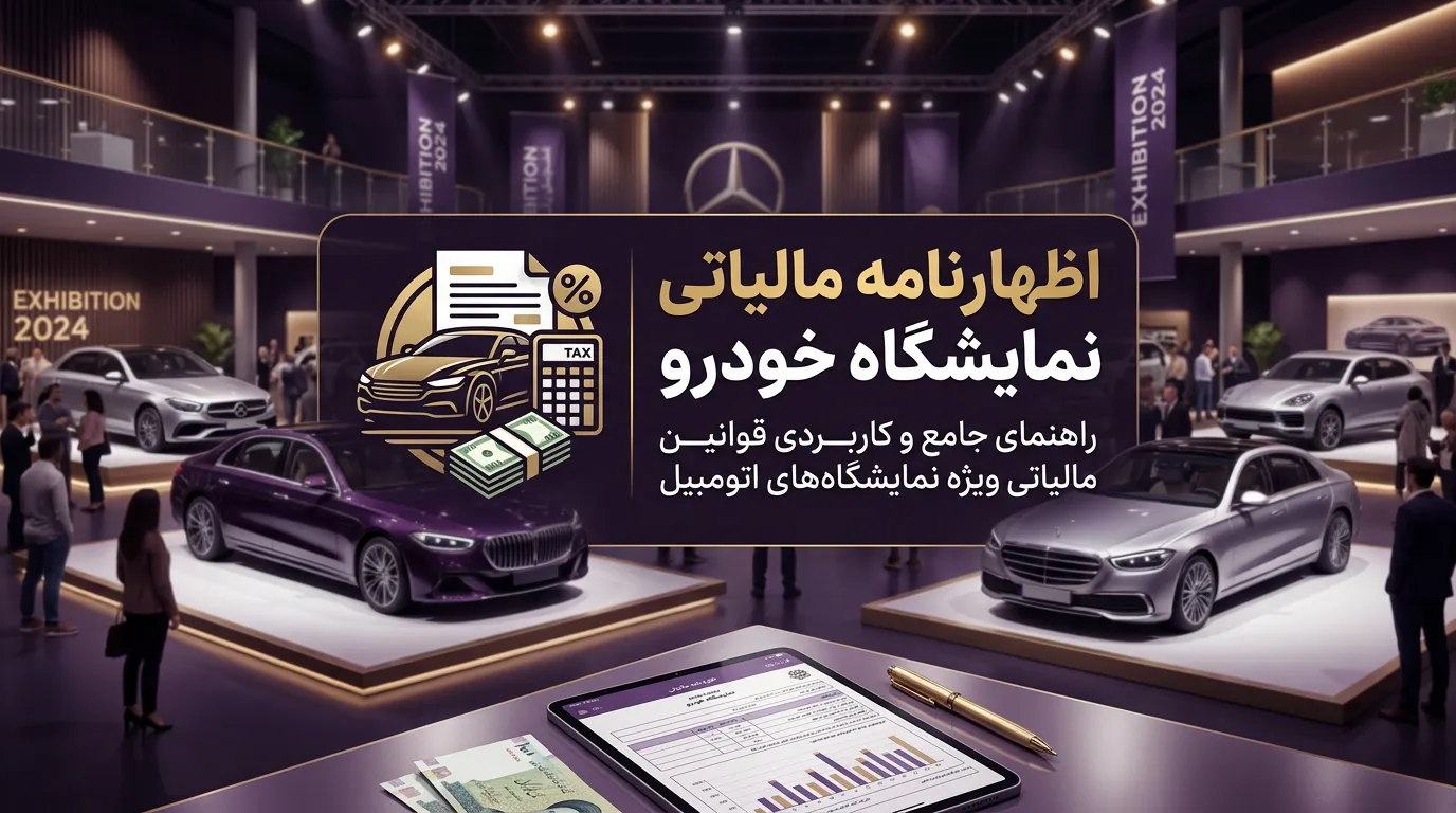 اظهارنامه مالیاتی نمایشگاه ماشین