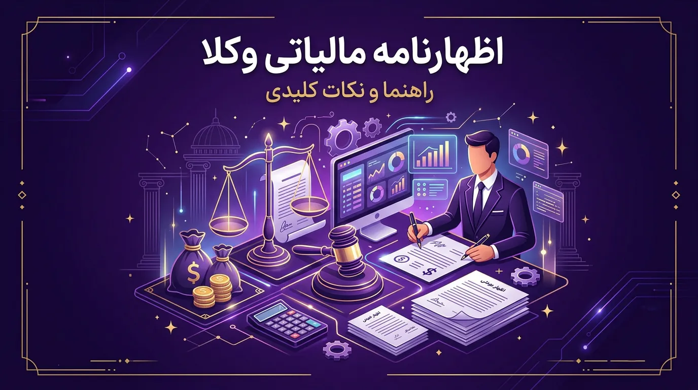 اظهارنامه مالیاتی وکلا