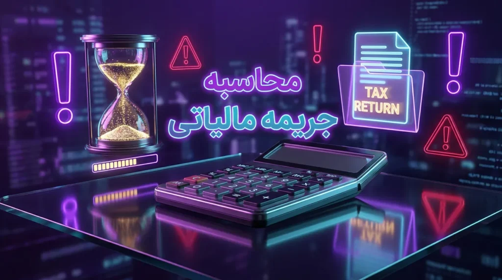 محاسبه آنلاین جریمه مالیاتی